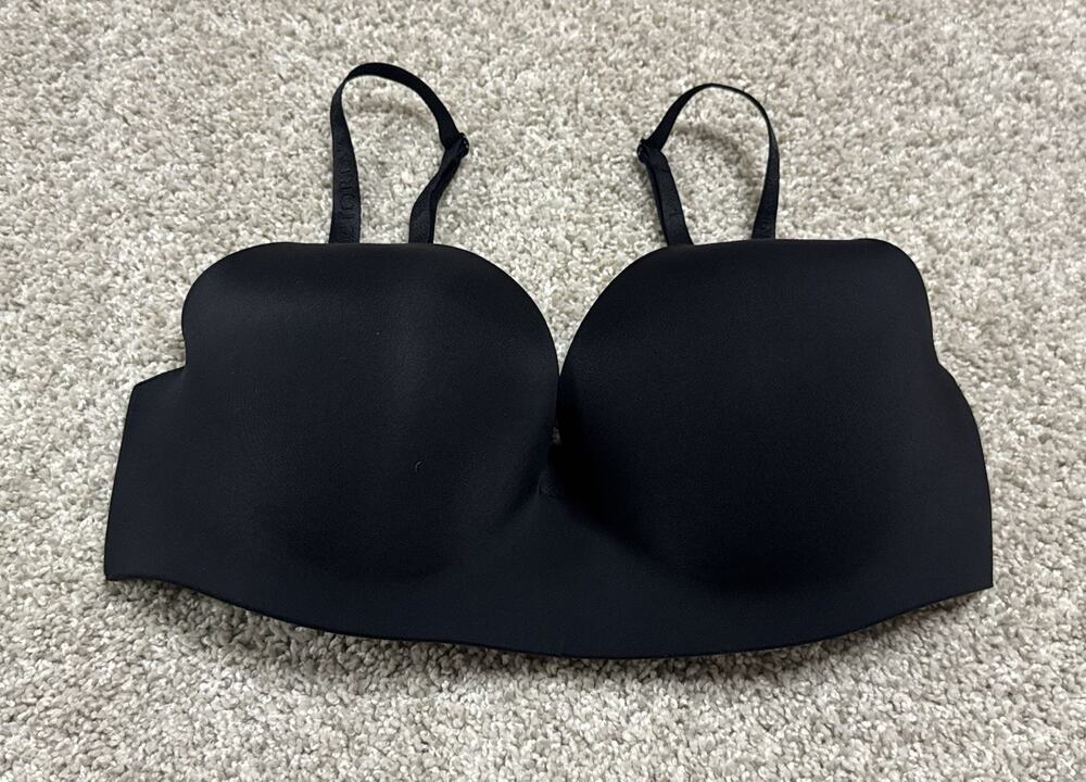 Victoria’s Secret Black Lightly Lined Wireless T-Shirt Bra 36DD